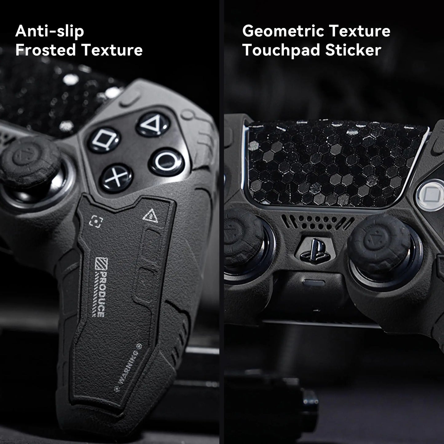 Set Skin PS5 GeekShare – Cover + Thumb Grips + Stickers
