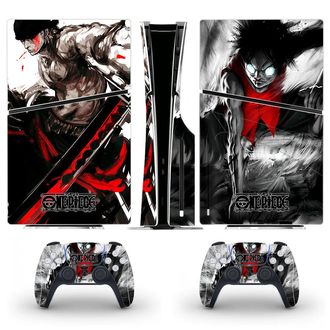 PlayWrap Kit Custom Skin protettivo Luffy  PS5 Slim Disc