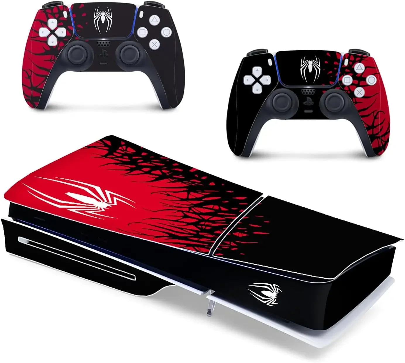 PlayWrap Kit protezione  skin Spider PS5 Disc Edition & Slim  Controller Stickers Accessories