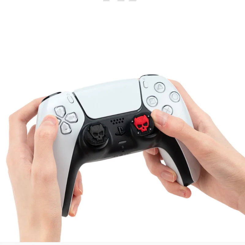 Cover Skull in Silicone per Thumbstick – Grip Joystick per PS5, PS4, PS3, Xbox, Switch
