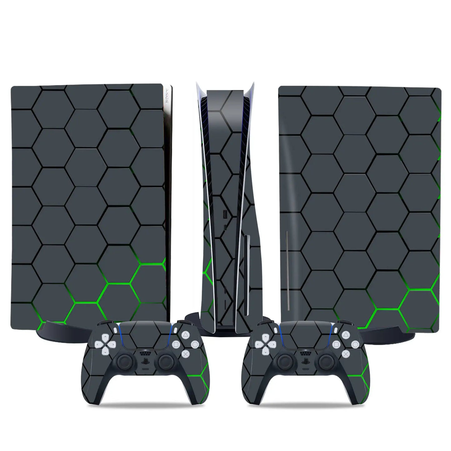 PlayWrap Kit Protezione Skin Galaxy RGB Carbon PS5 Disk