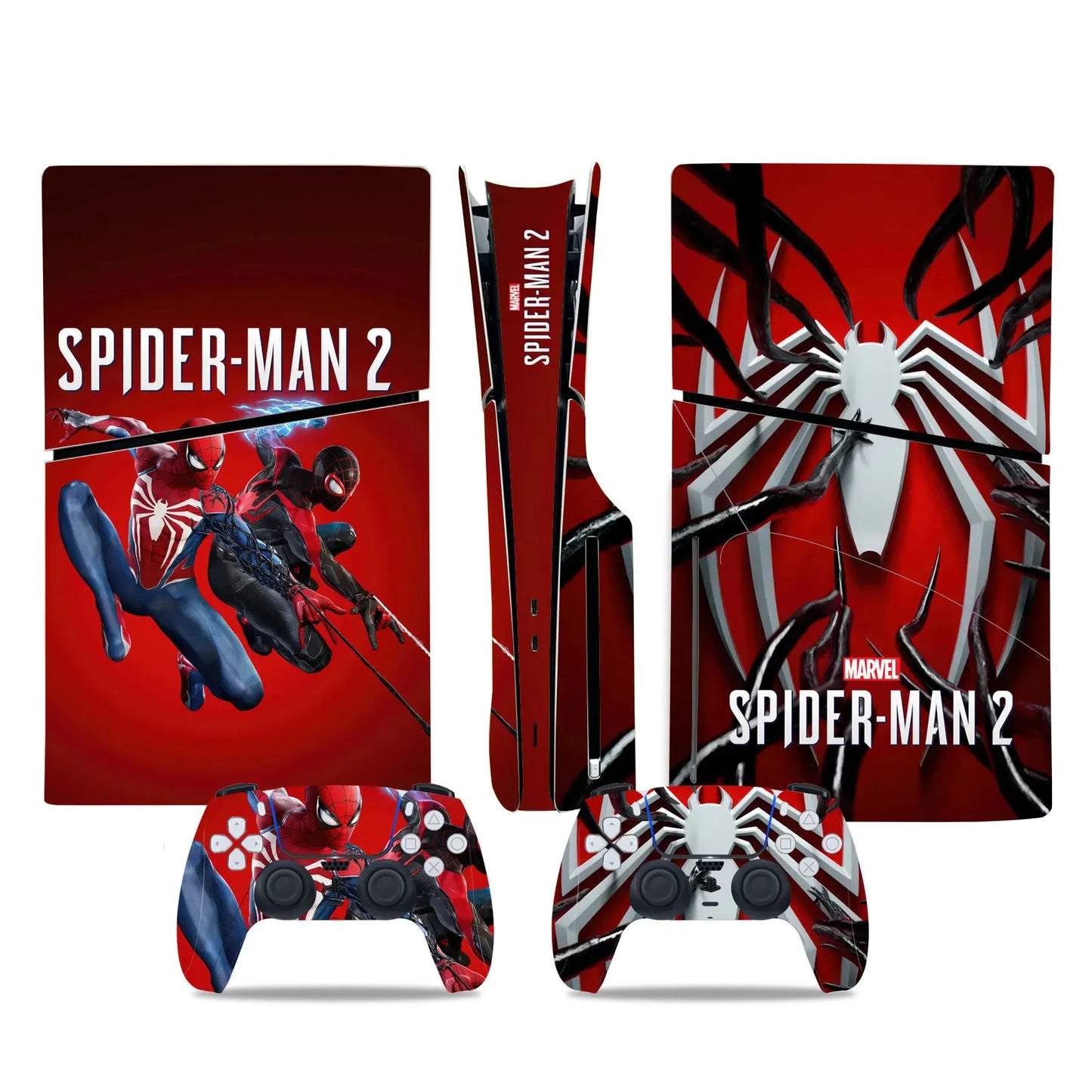 PlayWrap Kit Protezione Skin Marvel SpiderMan  PS5 Slim Disc