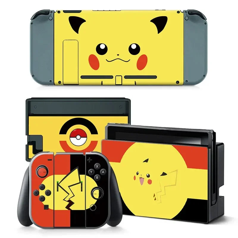 PlayWrap Kit Protezione Skin Collezione Pokemon Nintendo Switch