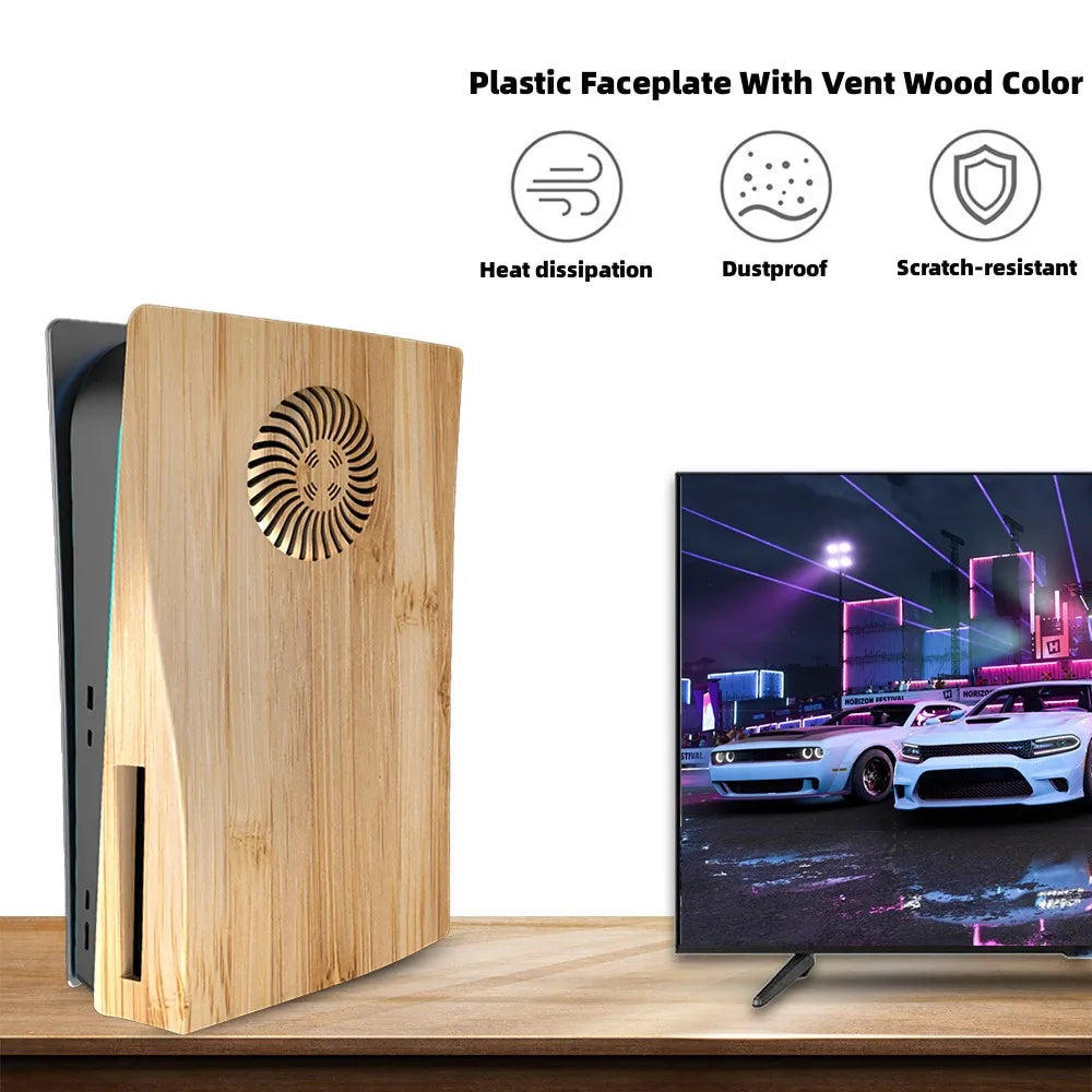 Cover Cromata per PS5 Disc Edition – Protezione con Stile e Ventilazione Intelligente | Kolorkoli