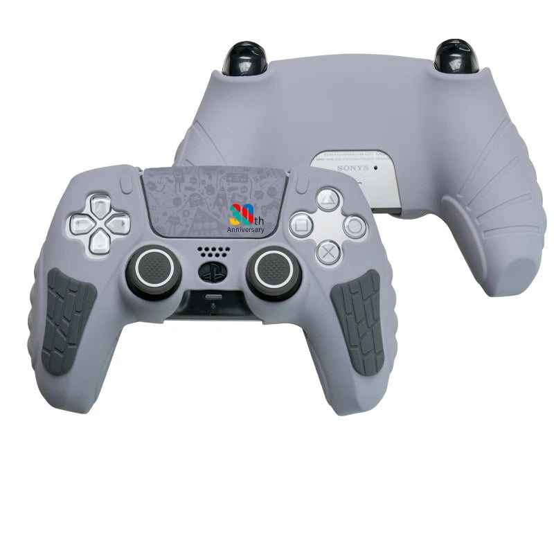Custodia KomoKe™ in Silicone per PS5 | Cover Protettiva DualSense + Copri-Levette + Adesivo