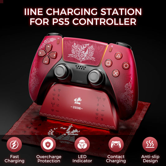 Dock di Ricarica per PS5 Controller – Sicura, Veloce, Intelligente