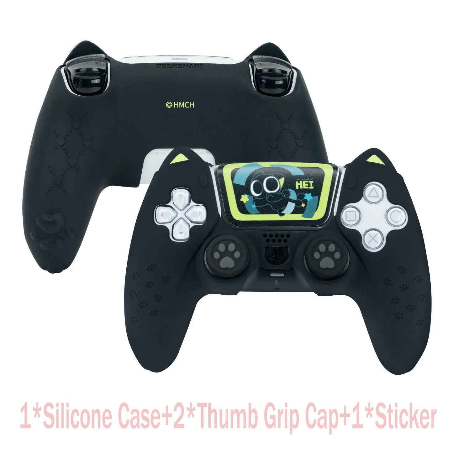 Custodia in Silicone “Sweet Skull” per Controller PS5 – Stile Unico & Protezione Totale
