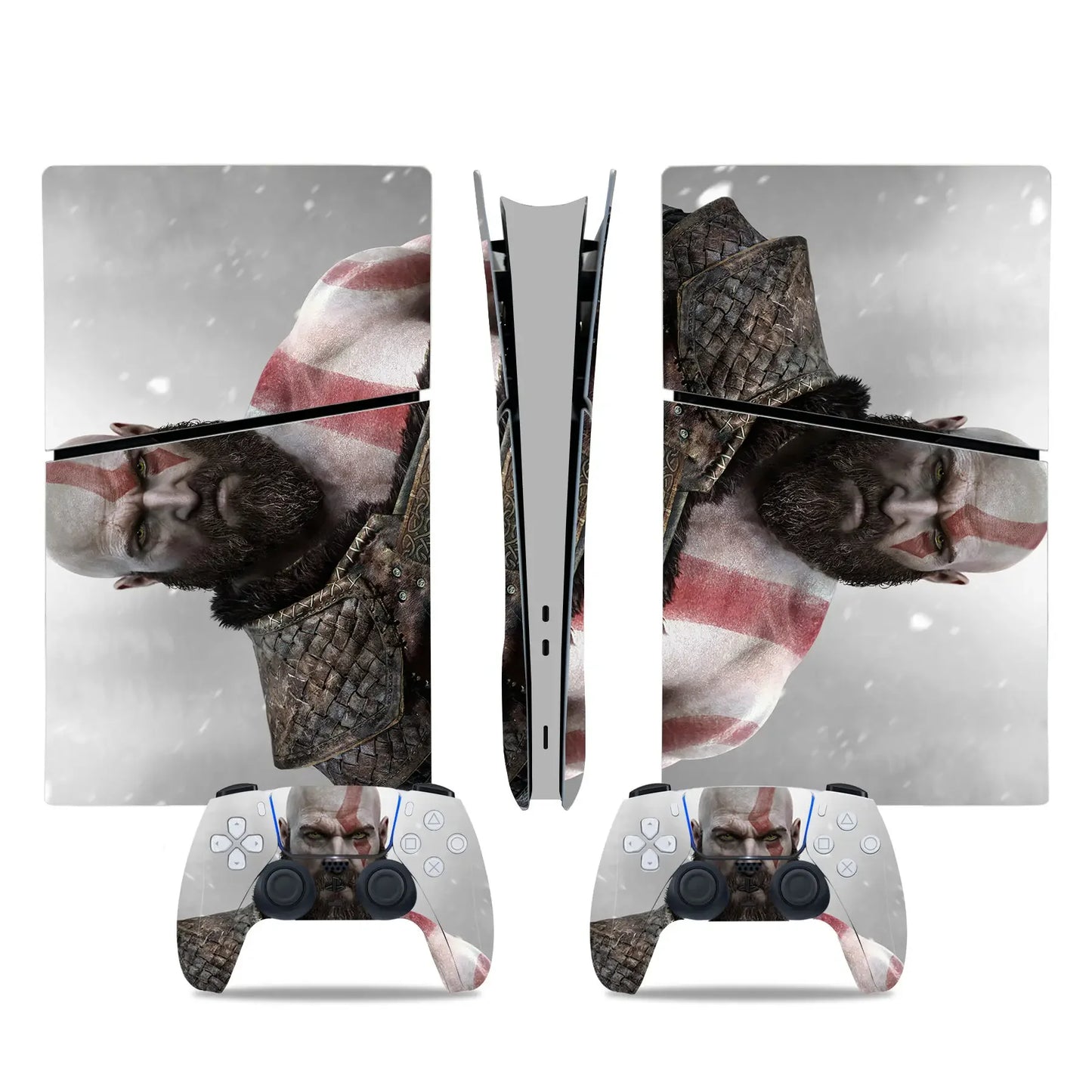 PlayWrap Kit Protezione Skin God of War PS5 Slim Digital