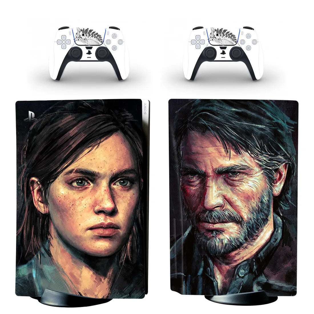 PlayWrap Kit protezione skinThe Last of Us Ellie Joel PS5 Disc