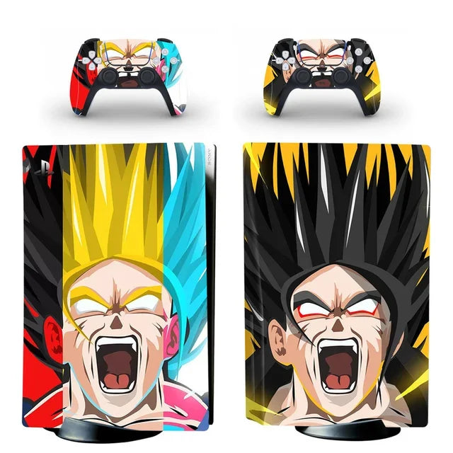 PlayWrap Kit protezione vinile skin Dragon Ball Goku PS5 Disk