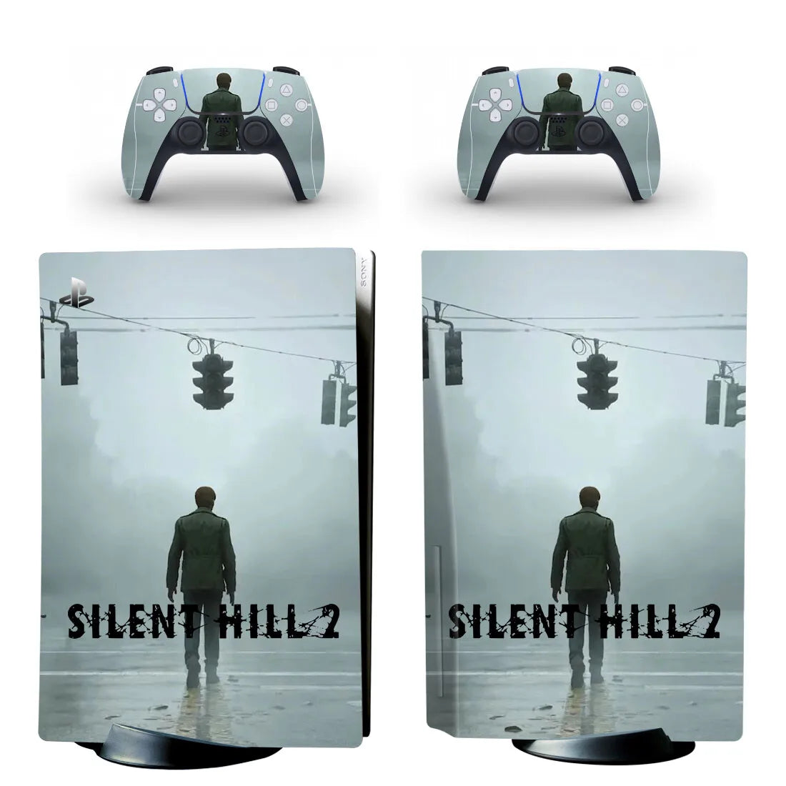 PlayWrap Kit protezione vinile Silent Hill 2 PS5 Disc