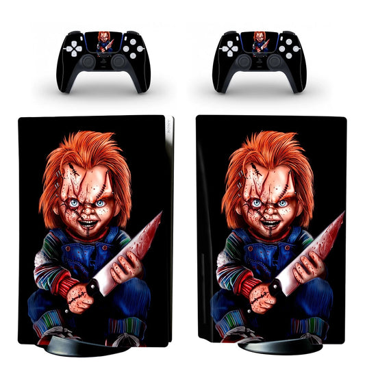 PlayWrap Kit protezione vinile skin Chucky PS5 Disc