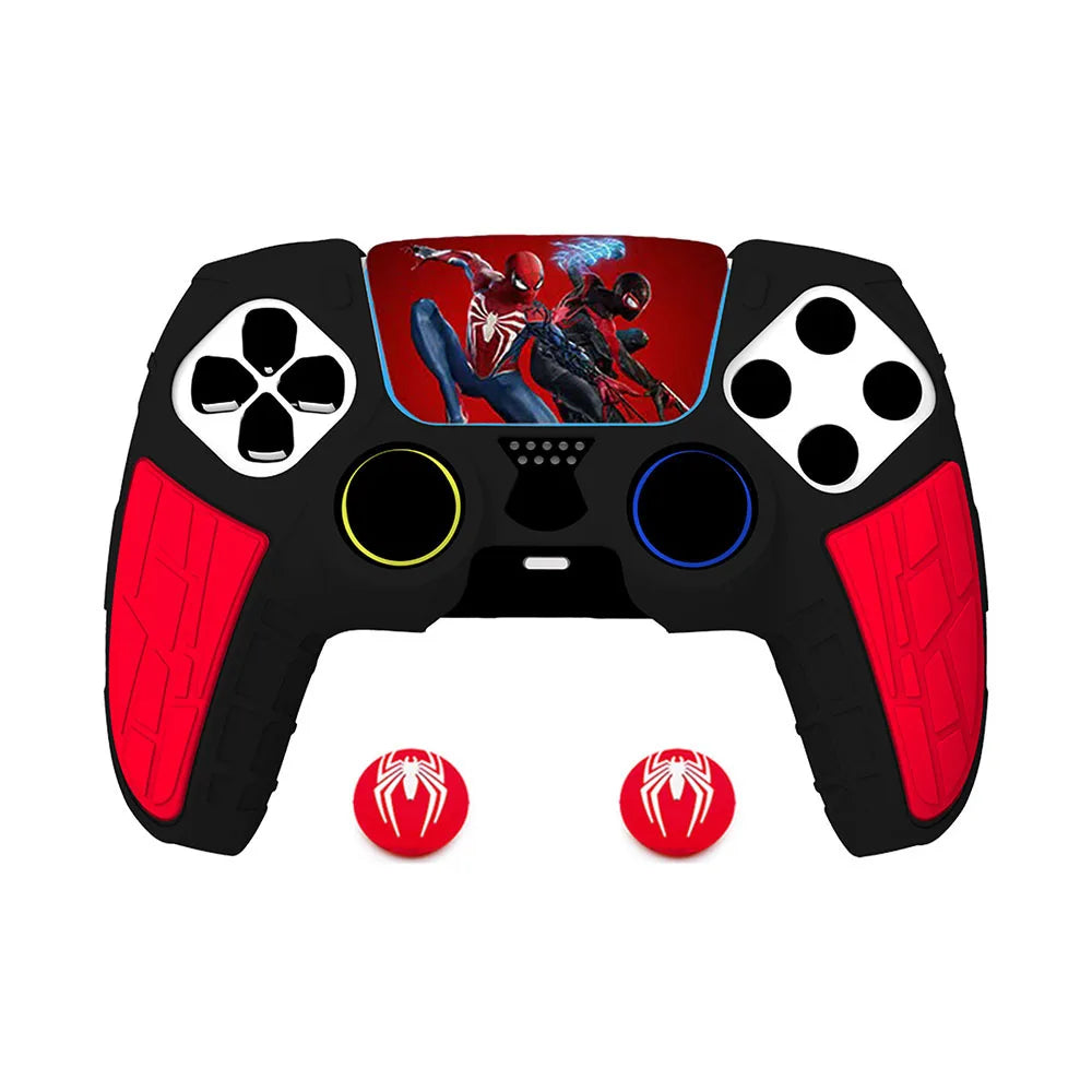 Cover in Silicone "Spider" per Controller PS5 Slim – Grip Potente, Protezione Totale, Stile Epico