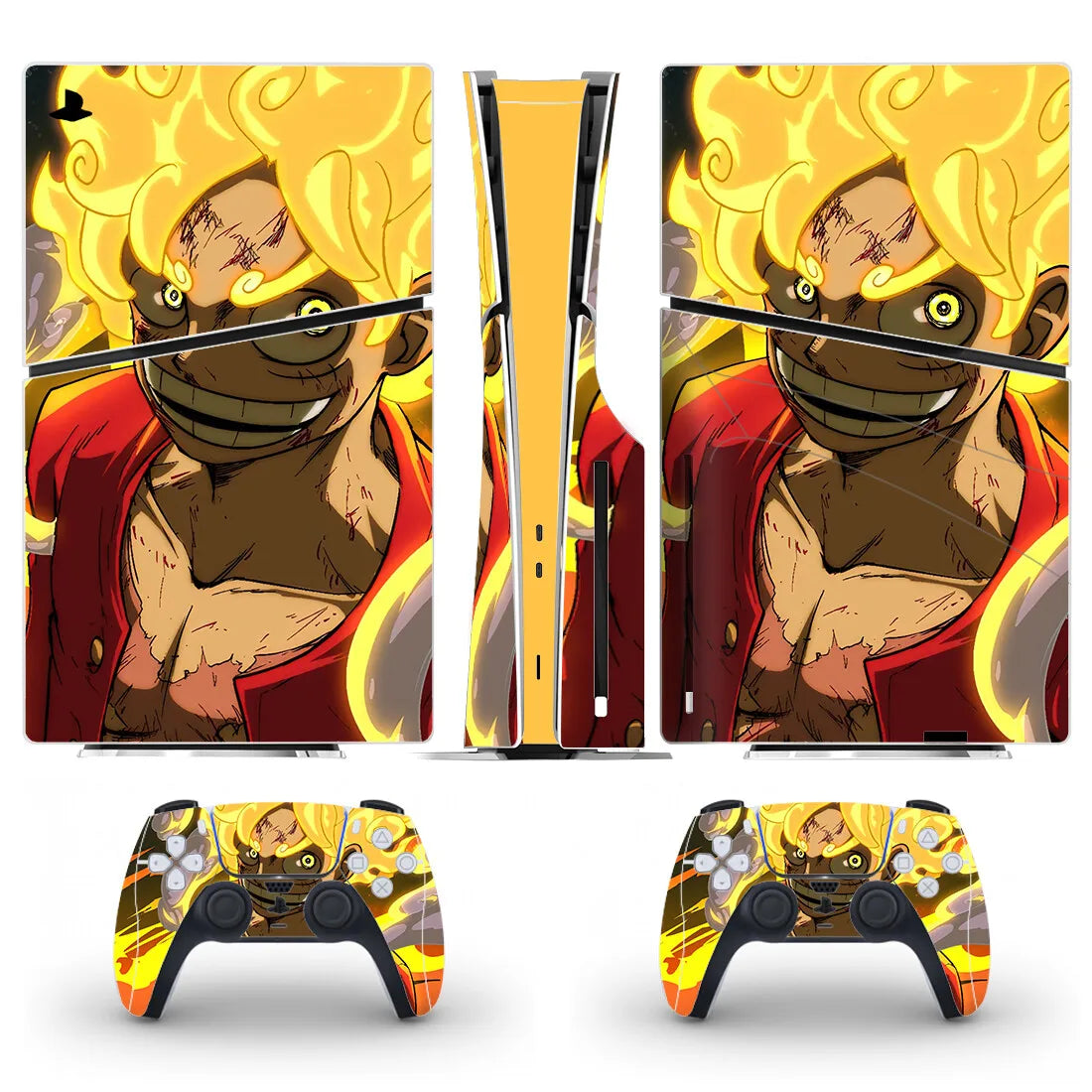 PlayWrap Kit Custom Skin protettivo Luffy  PS5 Slim Disc