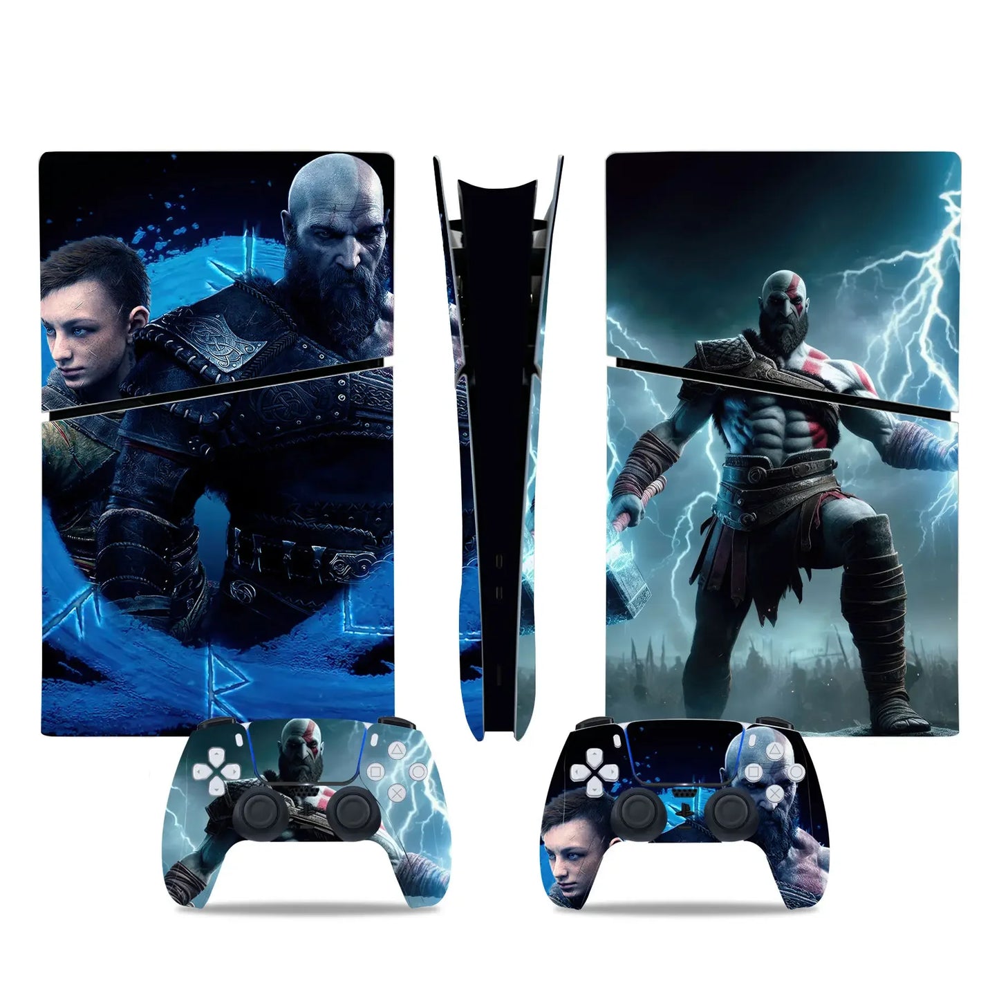 PlayWrap Kit Protezione Skin God of War PS5 Slim Digital