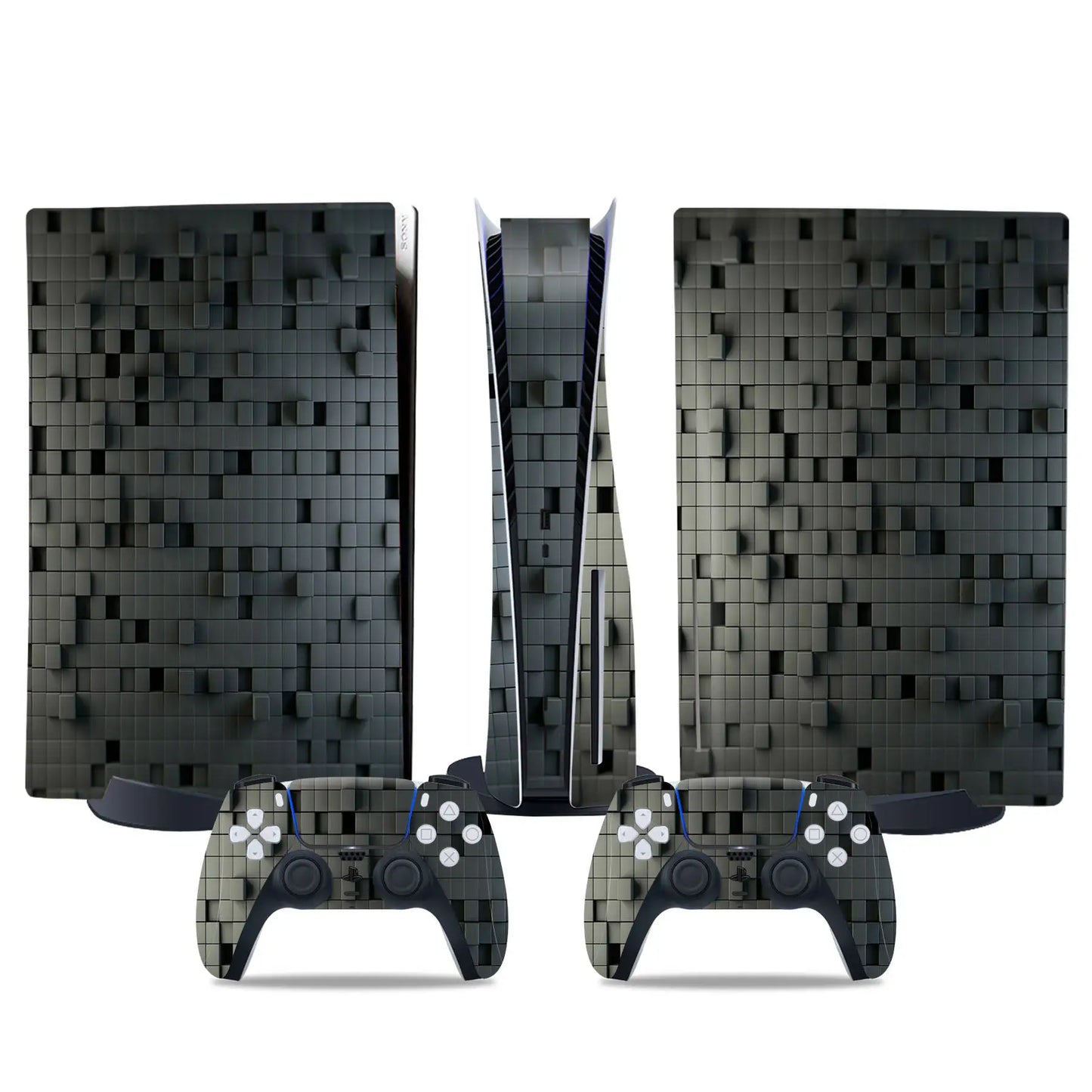 PlayWrap Kit Protezione Skin Galaxy RGB Carbon PS5 Disk