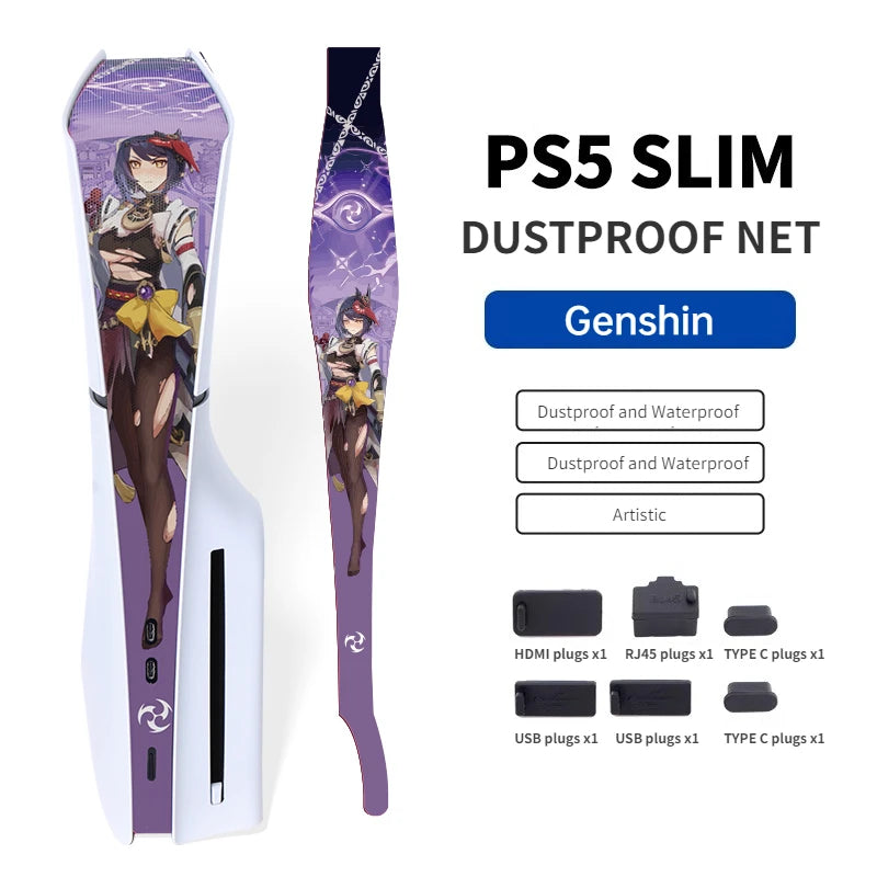 Rete Antipolvere per PS5 Slim – Protezione Discreta, Pulizia Perfetta