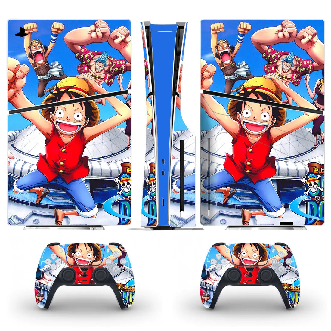 PlayWrap Kit Custom Skin protettivo Luffy  PS5 Slim Disc