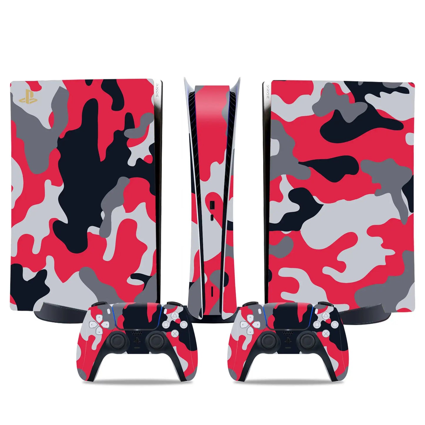 PlayWrap Kit Protezione Skin Collection Style Bape Camo Militari PS5 Digital