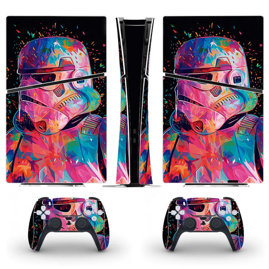 PlayWrap Kit Protezione Skin Star Wars PS5 Slim Disc