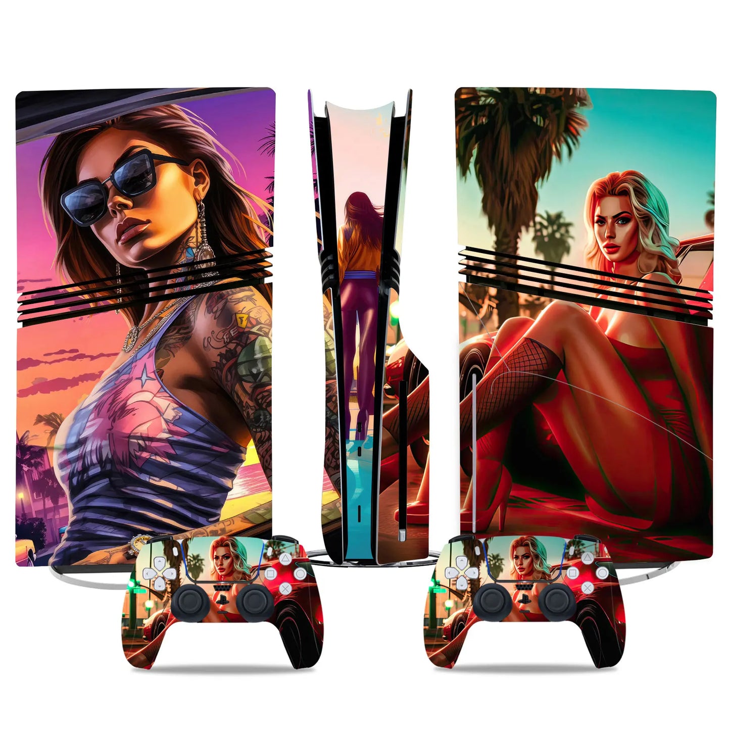 PlayWrap Kit Protezione Skin GTA PS5 Pro Disc