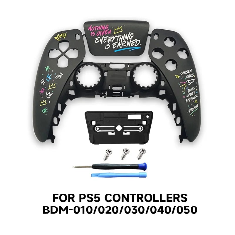 Custom Case Frontale James Pattern per PS5 Controller  BDM-010