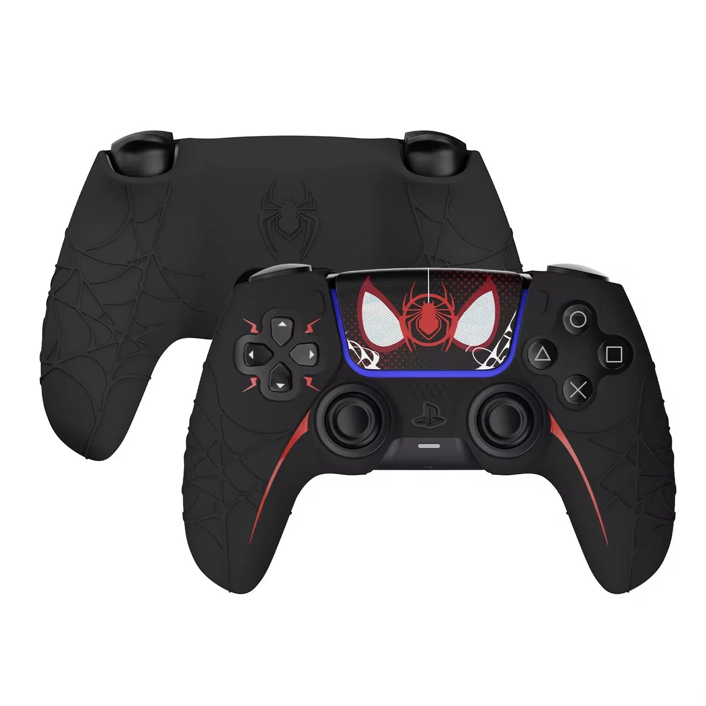 Cover Silicone Spider Web – Protezione e Stile per Controller PS5 DualSense
