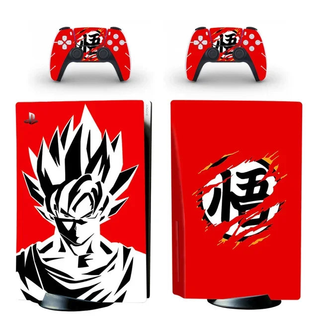 PlayWrap Kit protezione vinile skin Dragon Ball Goku PS5 Disk