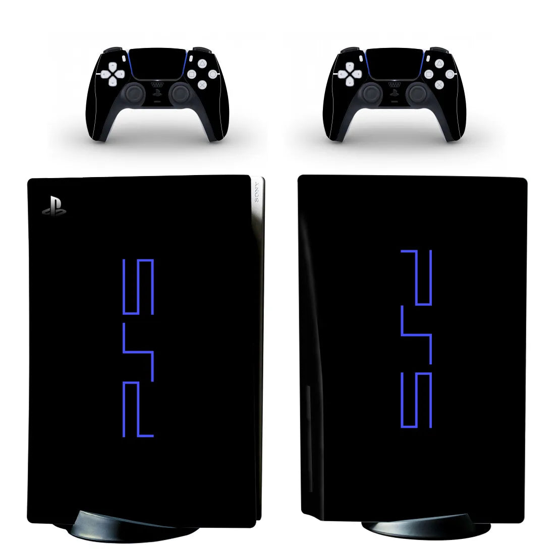 Days of Play Design PS5 Disc Skin Sticker Decal Cover for Console Controller PS5 Standard Disk Skin Sticker Vinyl