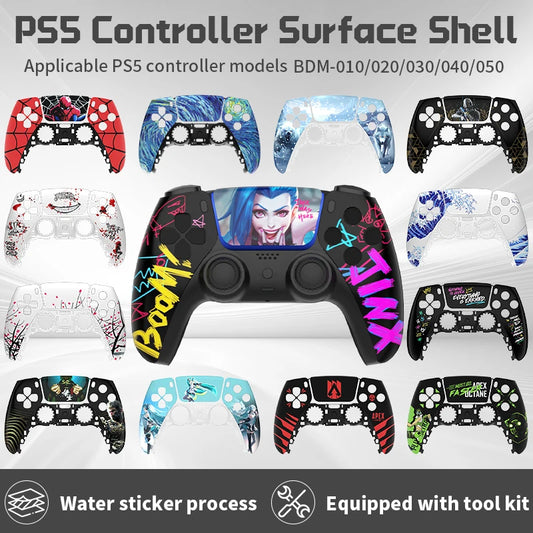 Cover Tematica per Controller PS5 | Call of Duty, Spider-Man, Hatsune, Joker – Compatibile con Tutti i Modelli DualSense