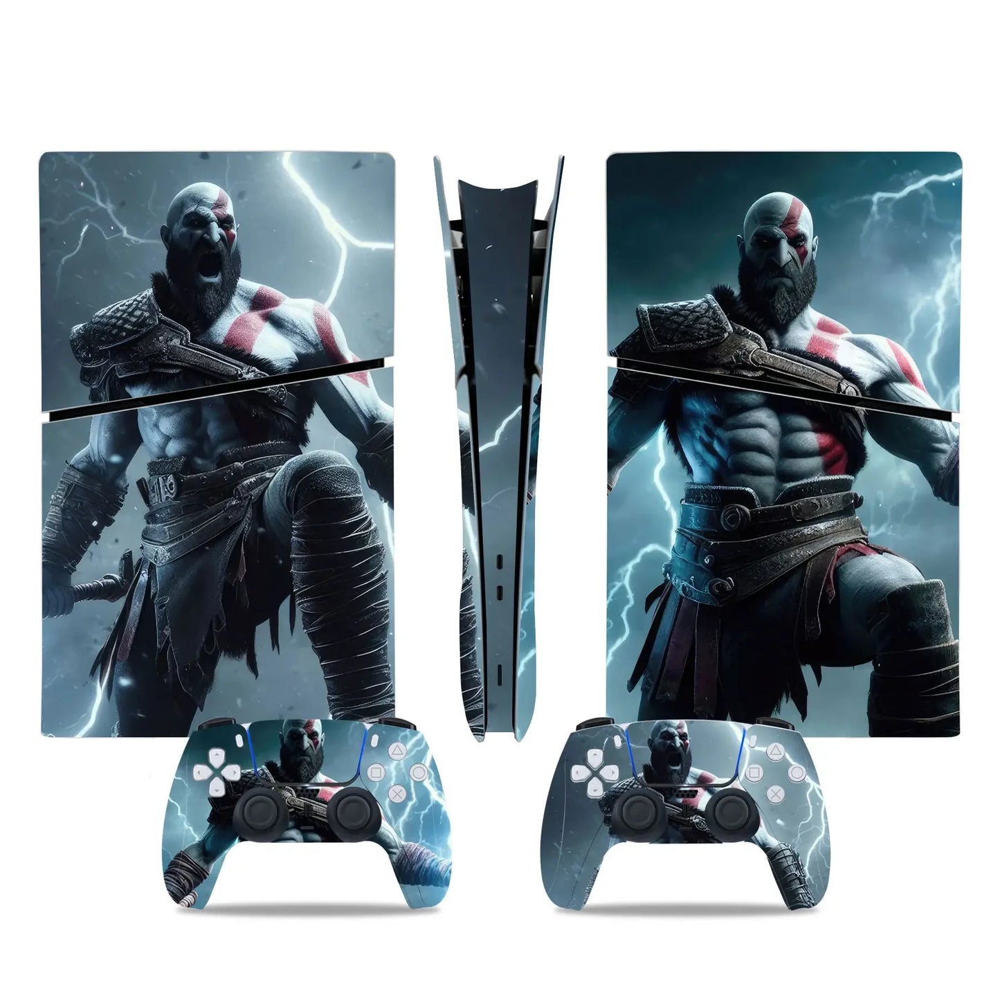 PlayWrap Kit Protezione Skin God of War PS5 Slim Digital