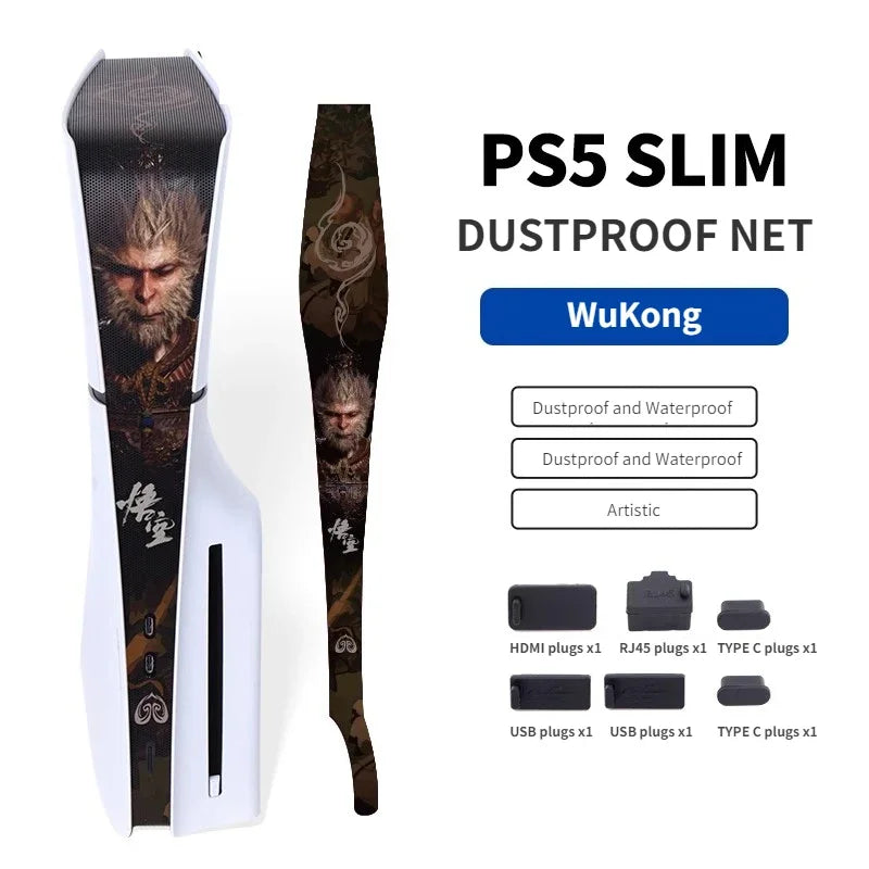 Protezione Anti-Polvere per PS5/PS5 Slim – Rete di Sicurezza Completa