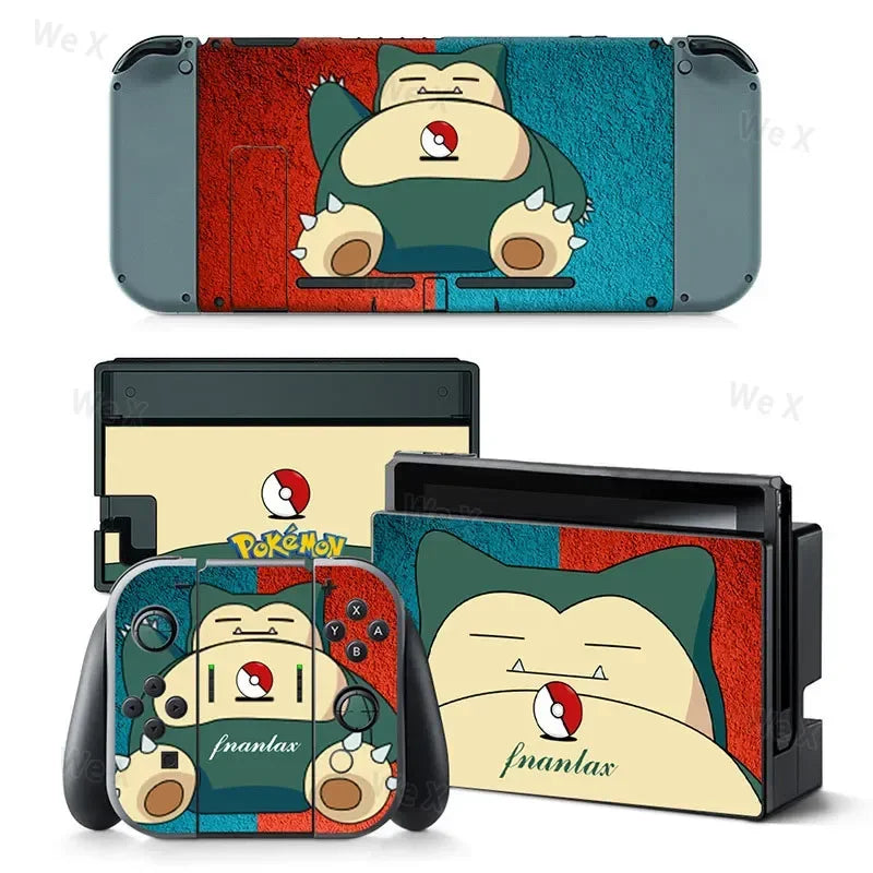 PlayWrap Kit Protezione Skin Collezione Pokemon Nintendo Switch