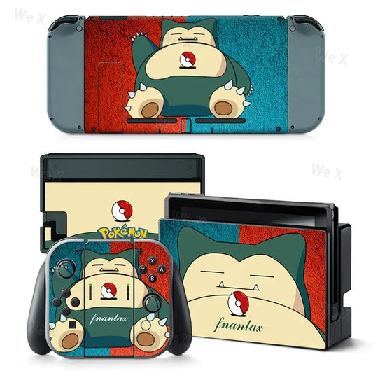 PlayWrap Kit Protezione Skin Collezione Pokemon Nintendo Switch