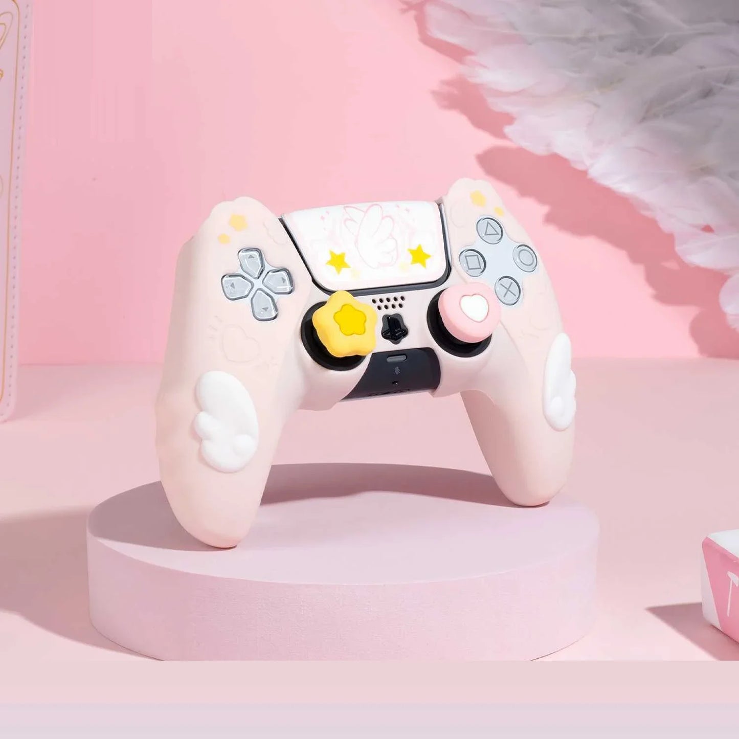 Custodia in Silicone “Sweet Skull” per Controller PS5 – Stile Unico & Protezione Totale