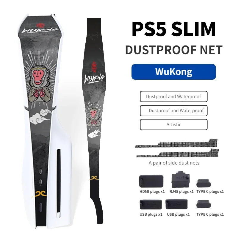 Protezione Anti-Polvere per PS5/PS5 Slim – Rete di Sicurezza Completa