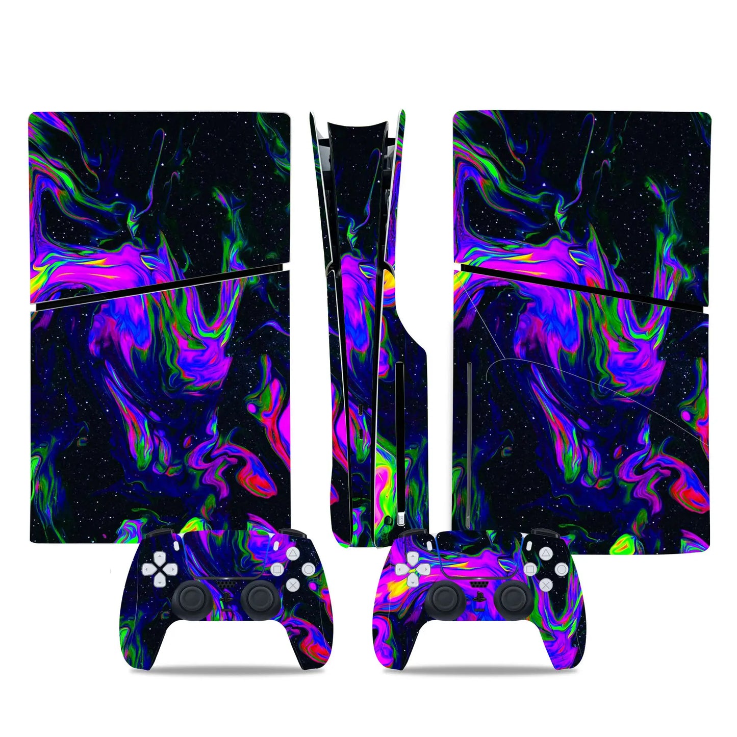 PlayWrap Kit Protezione Skin Galaxy PS5 Slim Disc