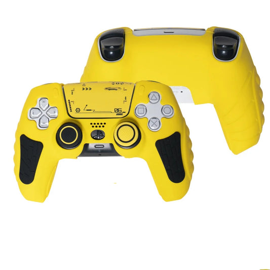 Custodia KomoKe™ in Silicone per PS5 | Cover Protettiva DualSense + Copri-Levette + Adesivo