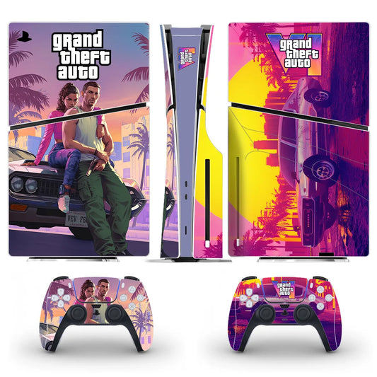 PlayWrap Kit Protezione Skin GTA PS5 Slim