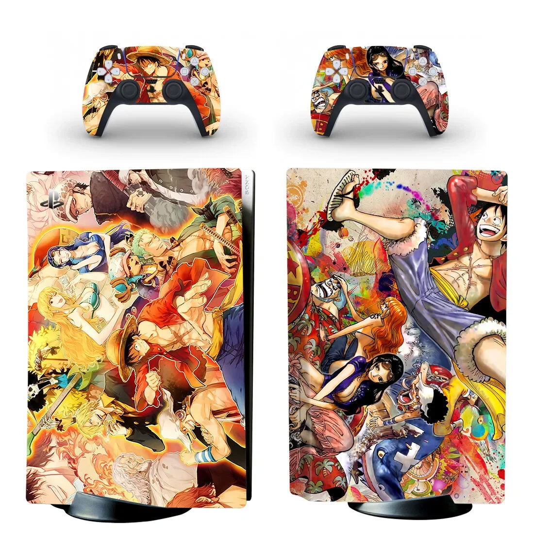 PlayWrap Kit protezione Skin ONE PIECE Luffy PS5 Disc