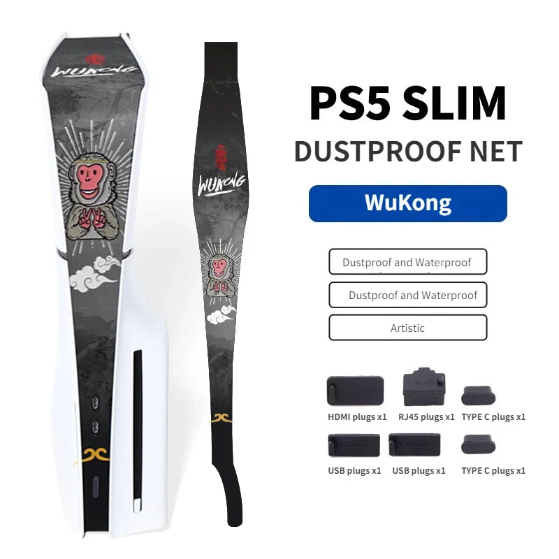 Protezione Anti-Polvere per PS5/PS5 Slim – Rete di Sicurezza Completa