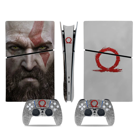 PlayWrap Kit Protezione Skin God of War PS5 Slim Digital