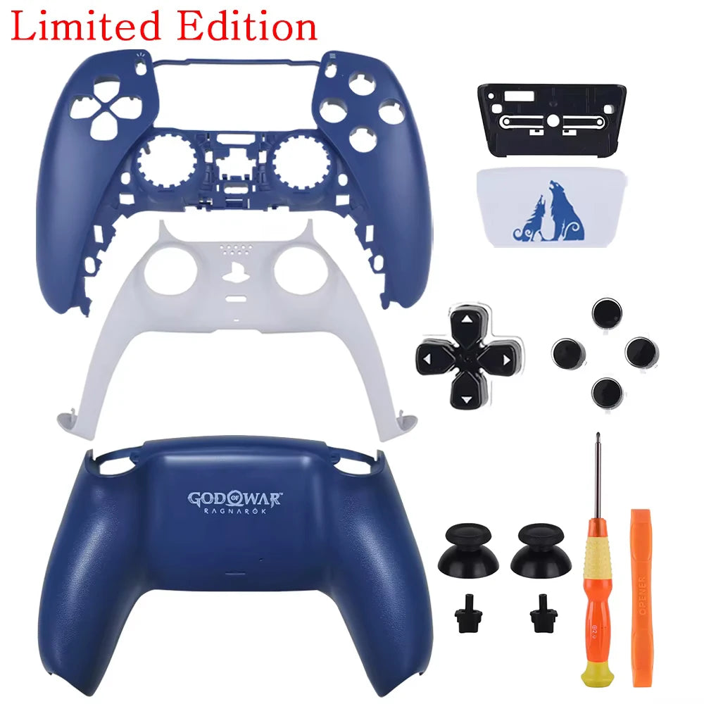 Cover Limitata PS5 Controller – Full Shell + Touchpad + Tutorial (BDM-010/050)
