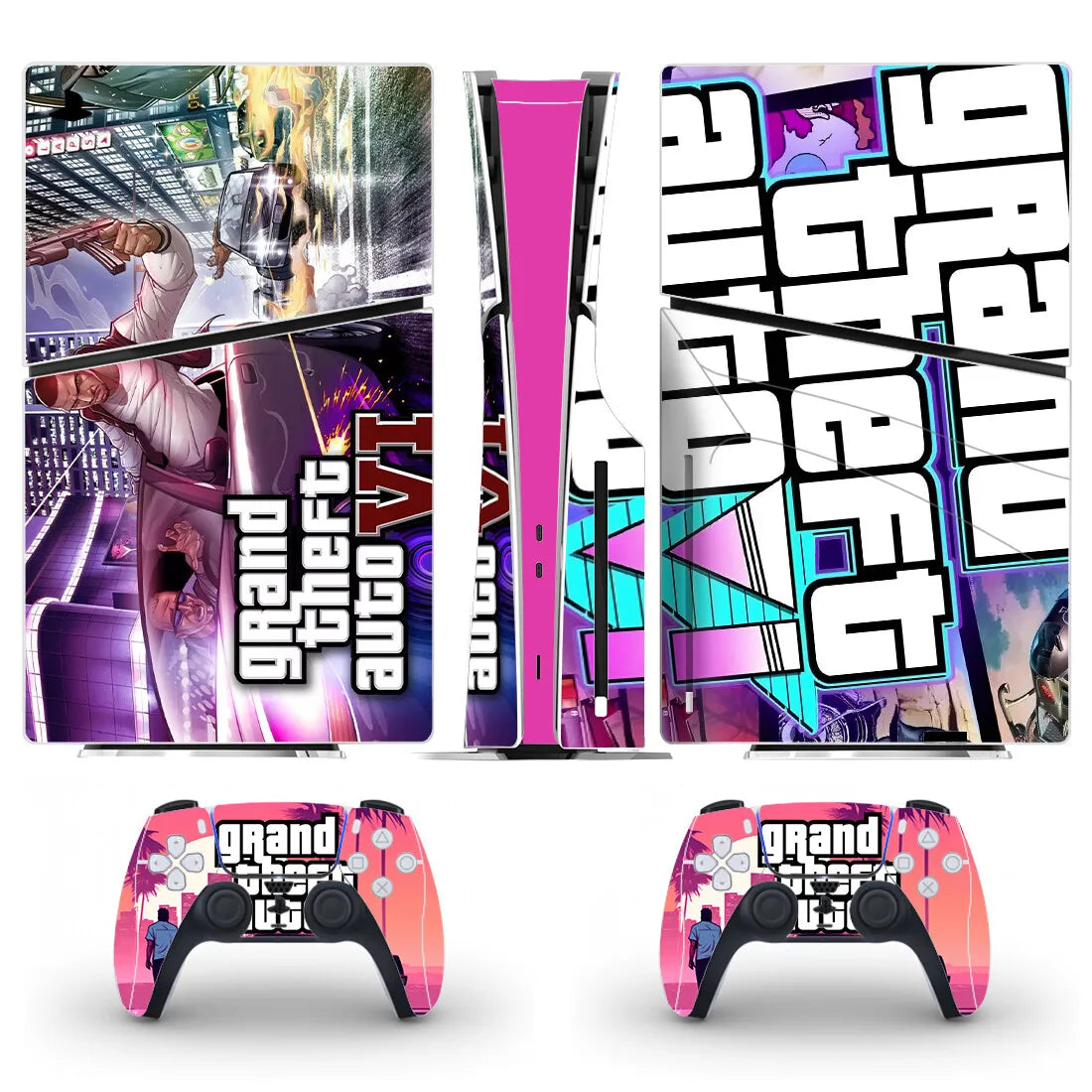PlayWrap Kit Protezione Skin GTA PS5 Slim