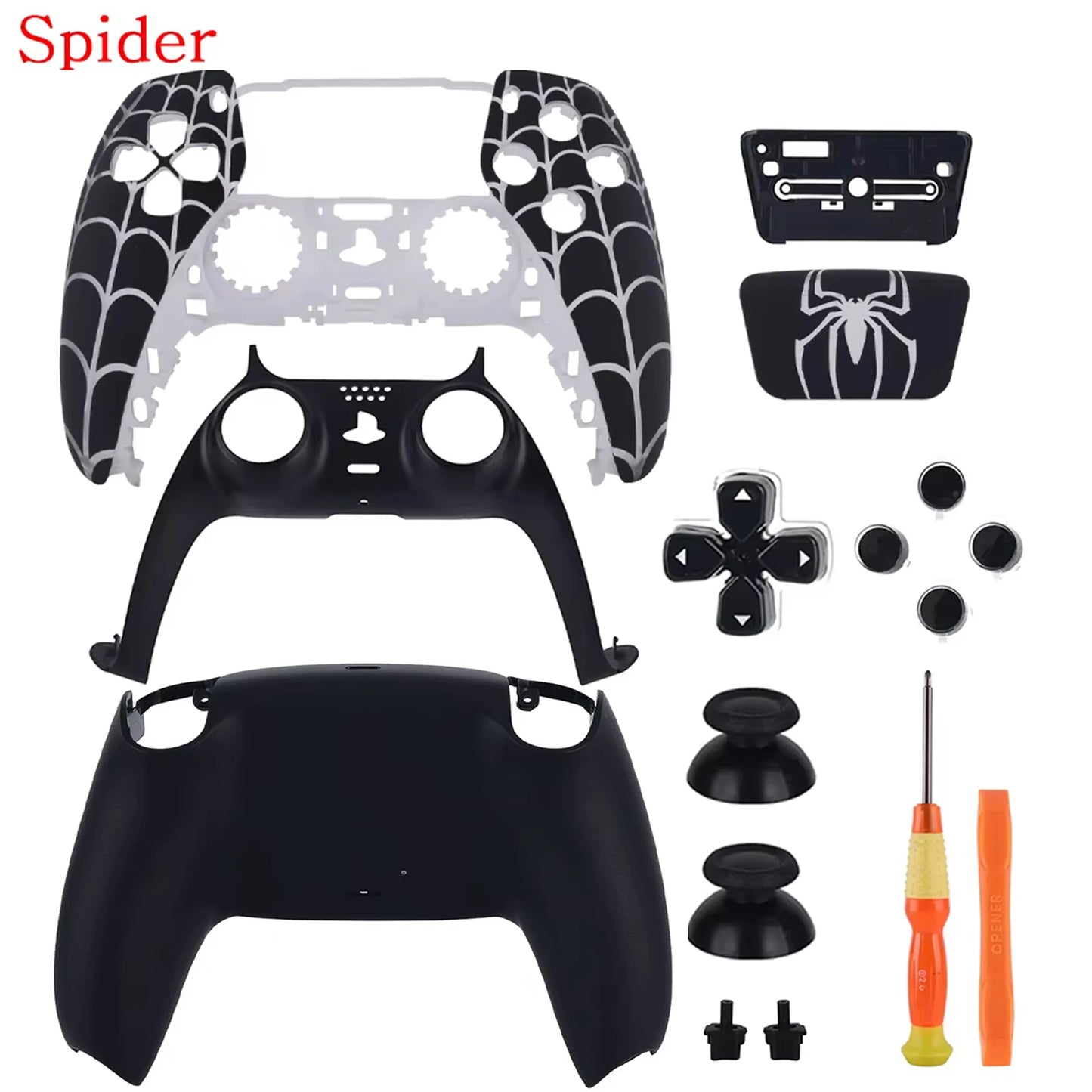 Cover Limitata PS5 Controller – Full Shell + Touchpad + Tutorial (BDM-010/050)