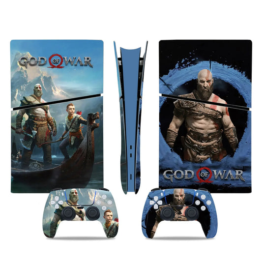 PlayWrap Kit Protezione Skin God of War PS5 Slim Digital