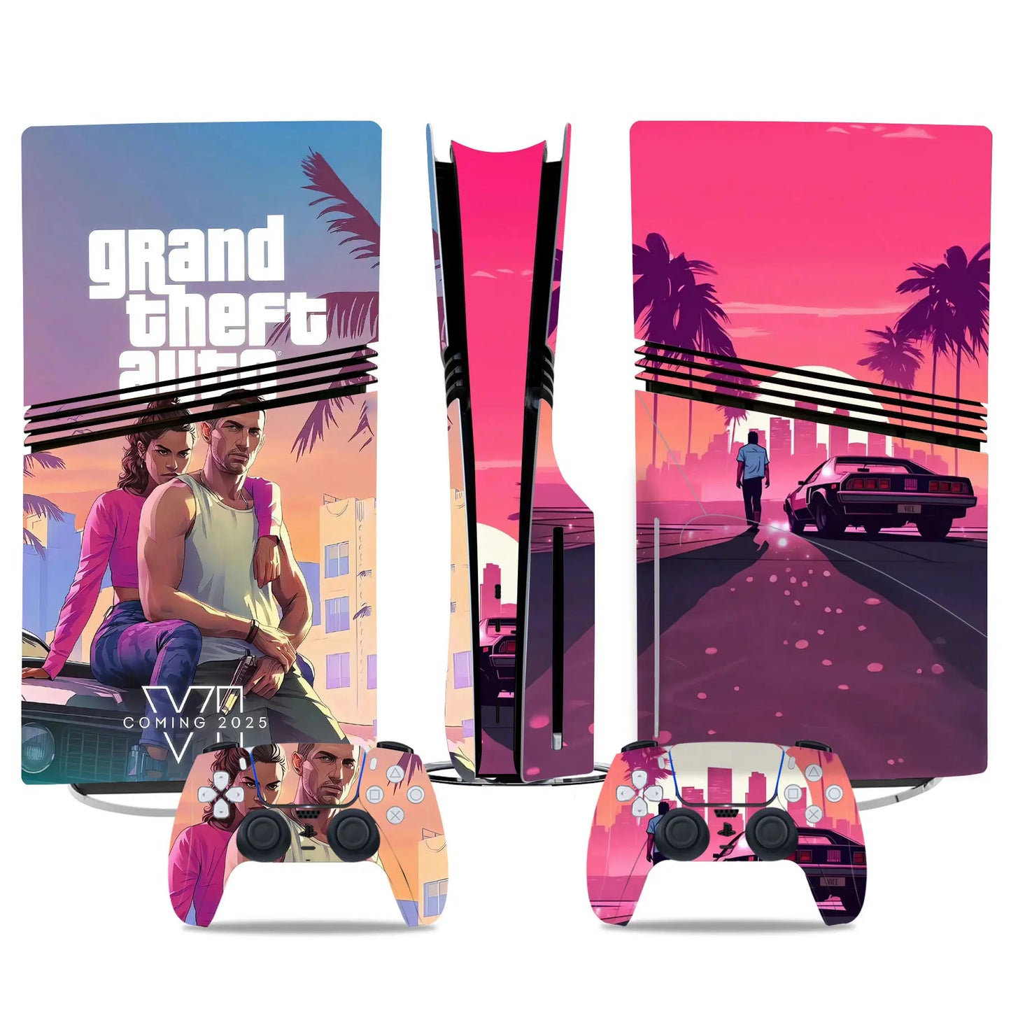 PlayWrap Kit Protezione Skin GTA PS5 Pro Disc