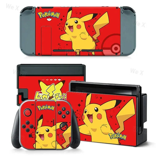 PlayWrap Kit Protezione Skin Collezione Pokemon Nintendo Switch