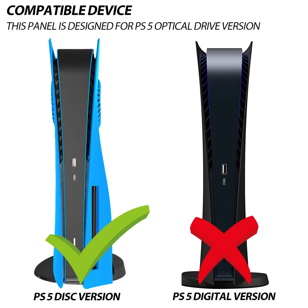 Custom Scocca collorati Con areazione PS5 Disc