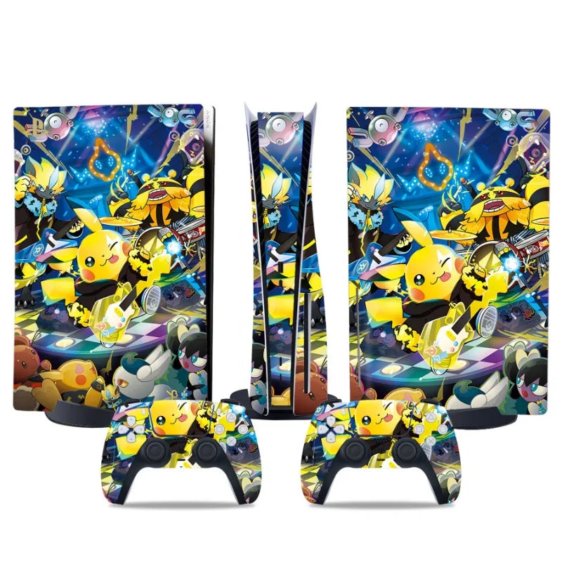 PlayWrap Kit protezione vinile skin Pokemon  PS5 Disc Skin Stickers Cover for PlayStation5 Disk